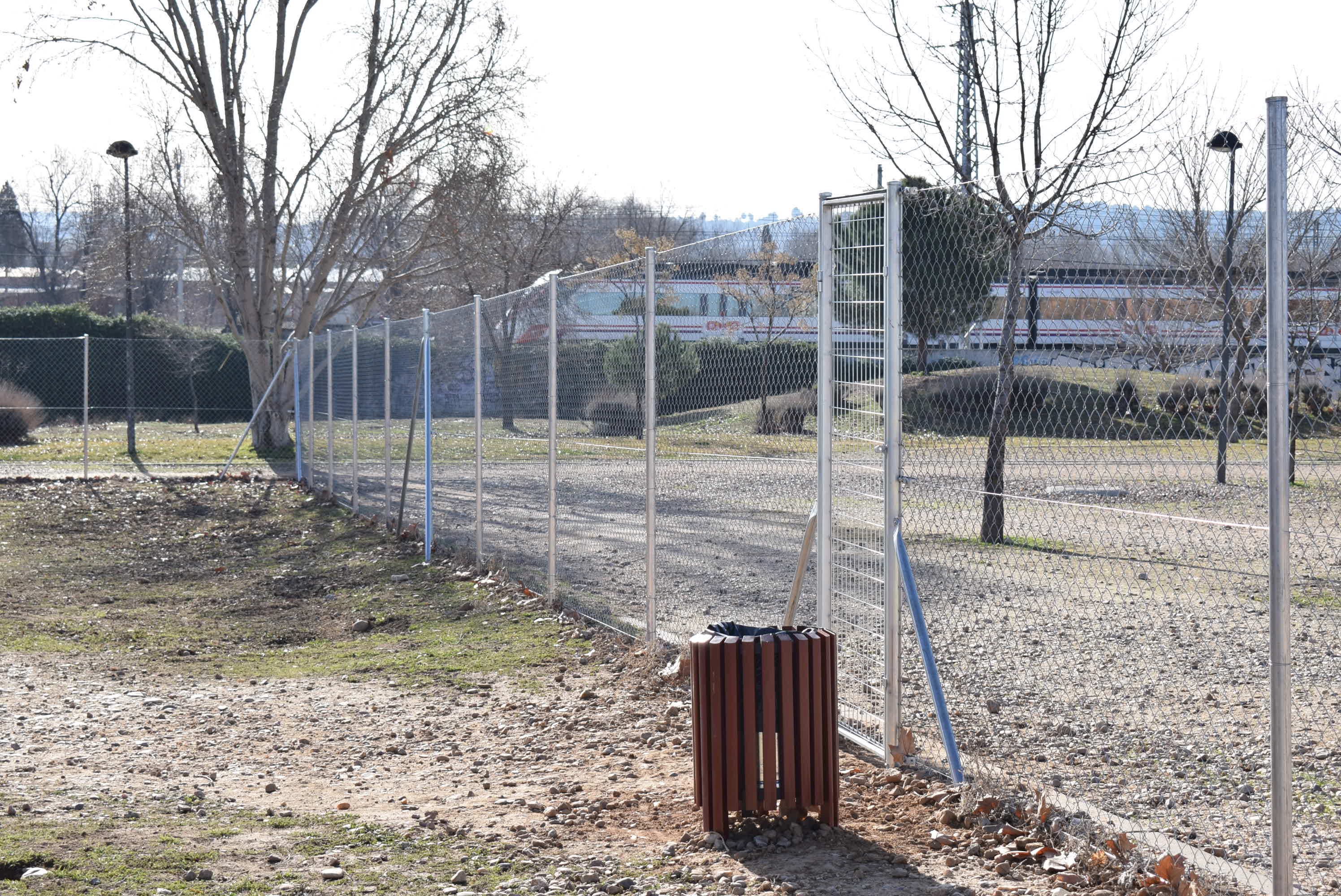 Nueva área canina en La Garena (Ayto. de Alcalá).