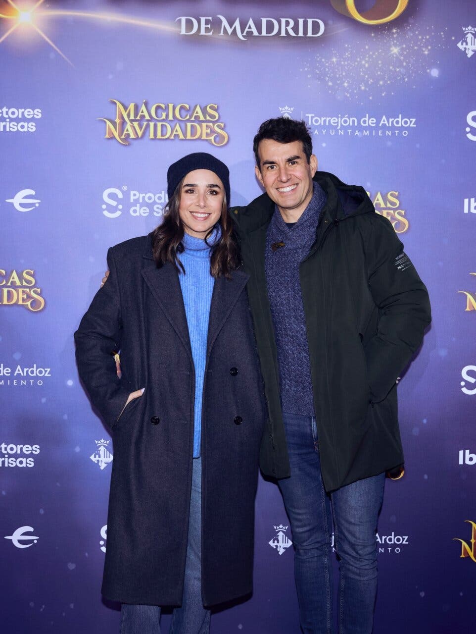 María Pombo y Roberto Leal en la inauguración de Mágicas Navidades