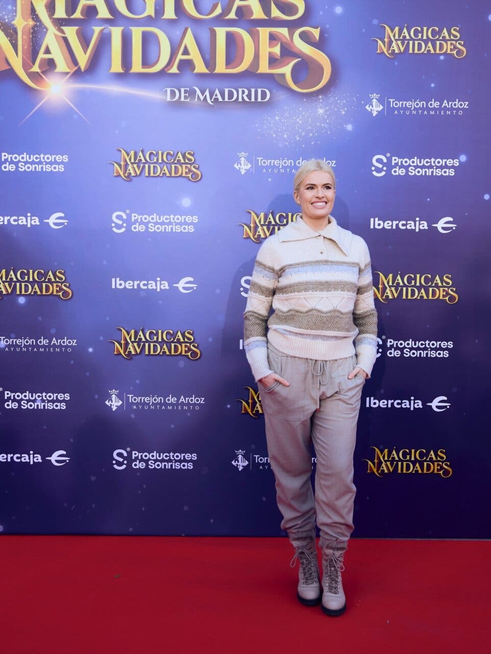 María Pombo en la inauguración de las Mágicas Navidades de Torrejón de Ardoz