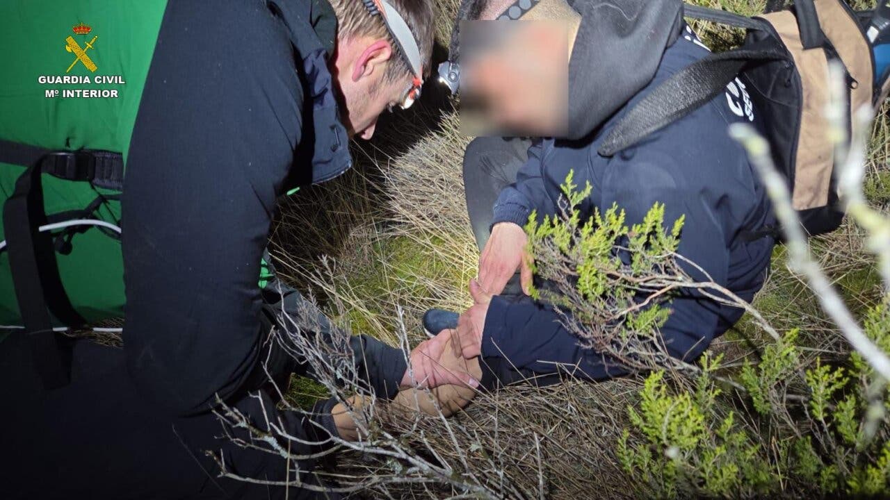 Rescate de un senderista desorientado en Pico Ocejón por la Guardia Civil