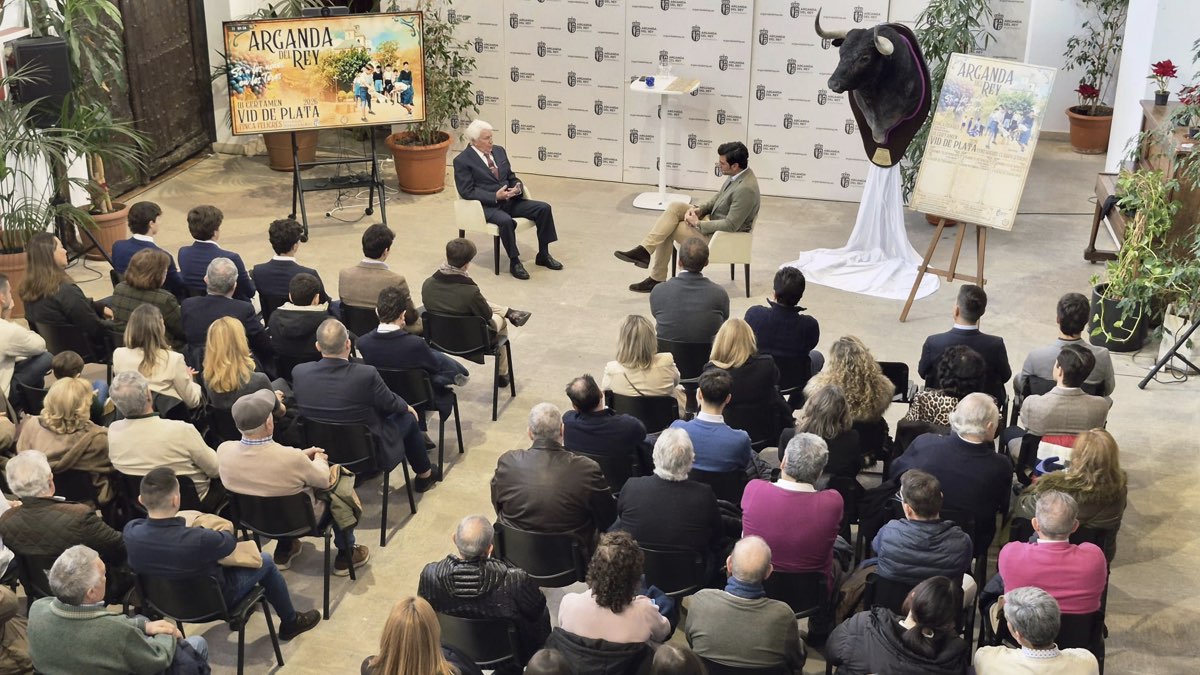 Presentacion de la III Vid de Plata. AYTO. DE ARGANDA DEL REY