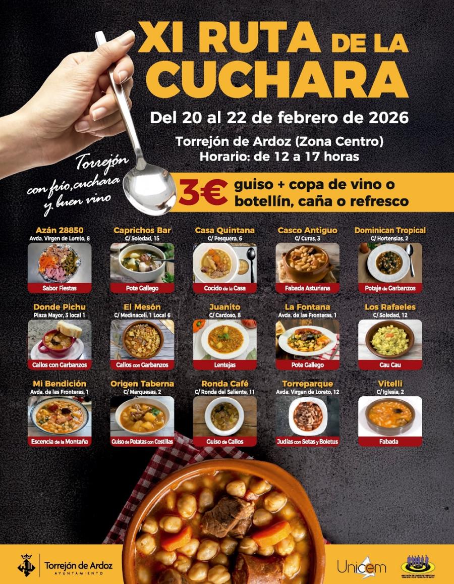 Cartel XI Ruta de la Cuchara
