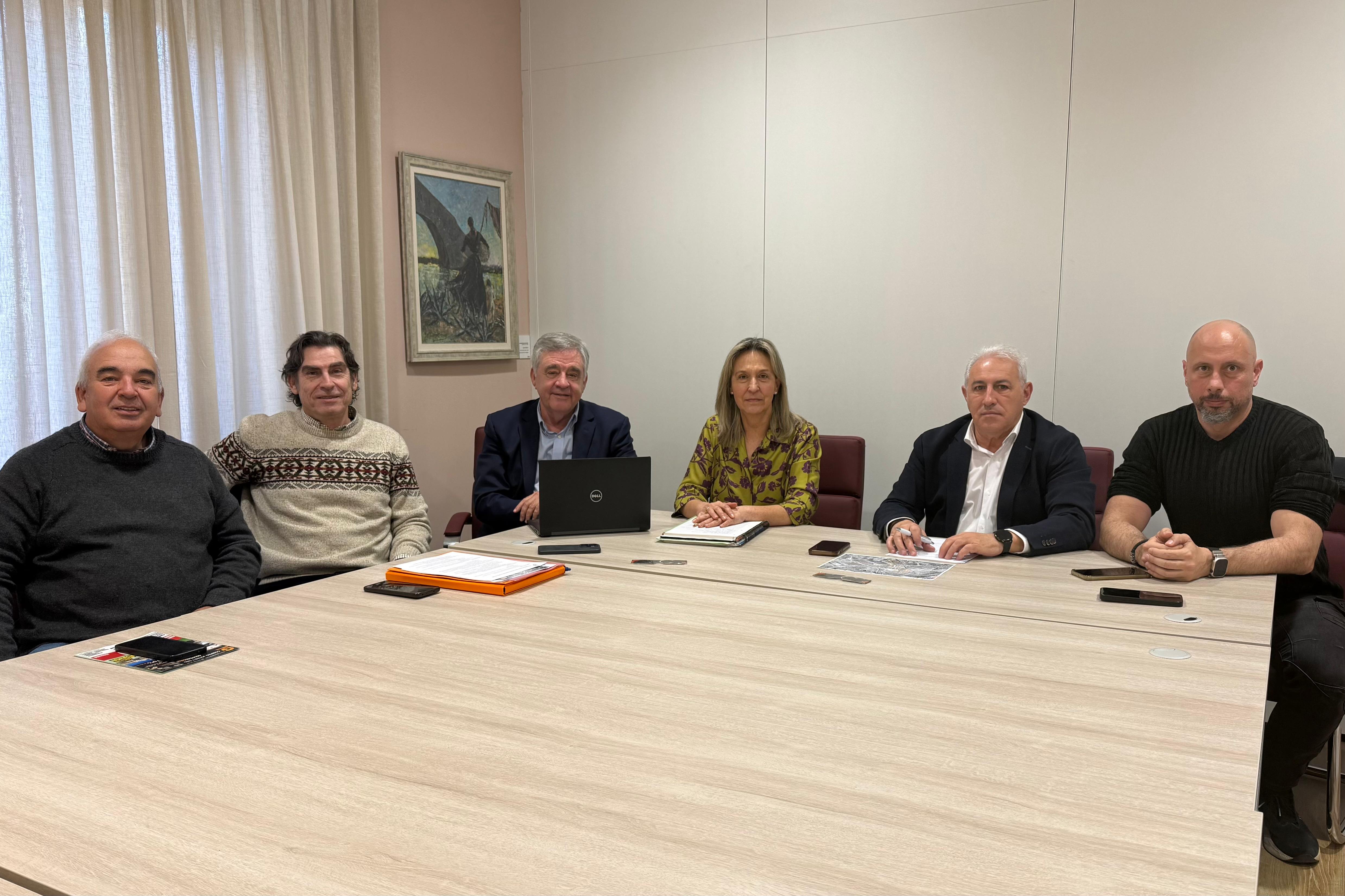 Reunión de coordinación en el Ayuntamiento de Guadalajara para preparar el dispositivo del eclipse solar total. AYUNTAMIENTO DE GUADALAJARA