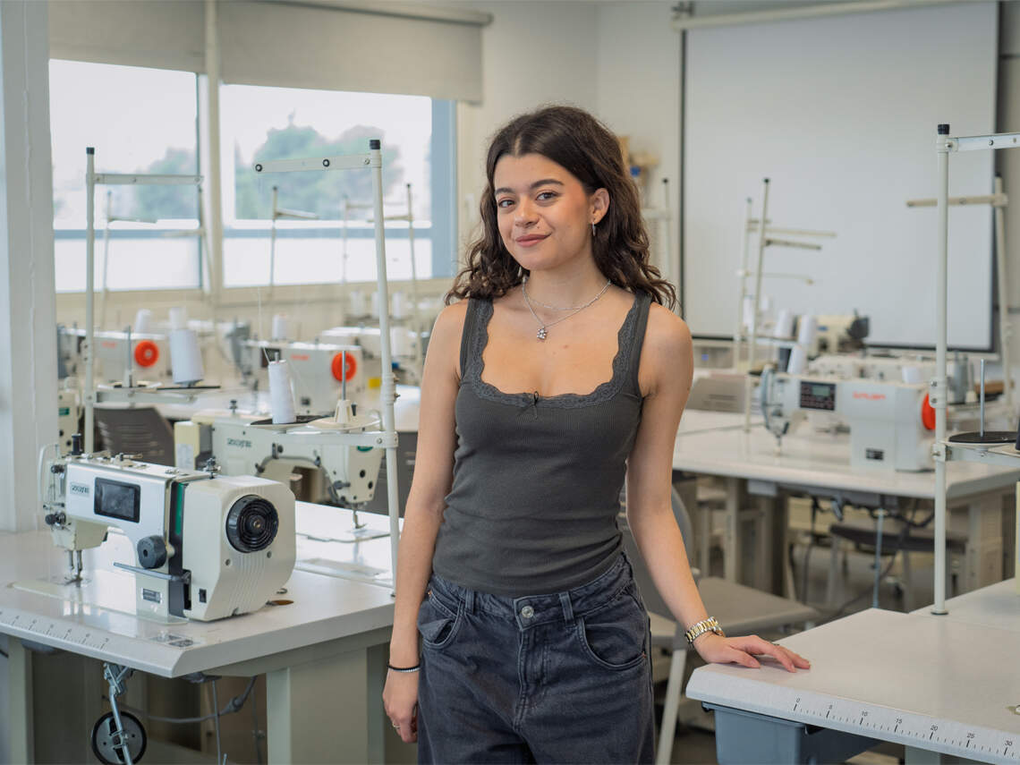 La joven diseñadora María Dóniga. AYUNTAMIENTO DE TORREJÓN DE ARDOZ