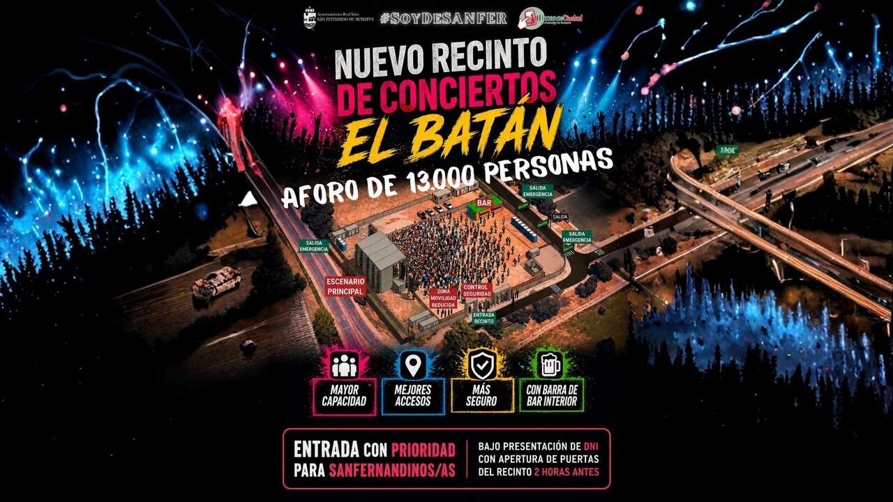 Nuevo recinto de conciertos.