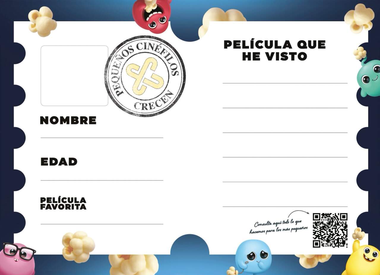Pasaporte infantil de CINESA