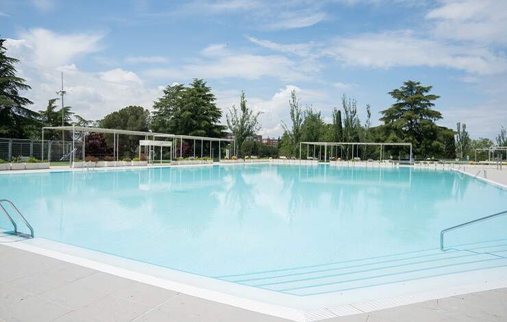 Piscina municipal del Cerro de Almodóvar. AYUNTAMIENTO DE MADRID