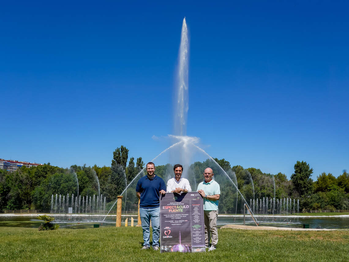 Presentación de la nueva temporada del Espectáculo Fuente del Parque Europa. AYTO. DE TORREJÓN