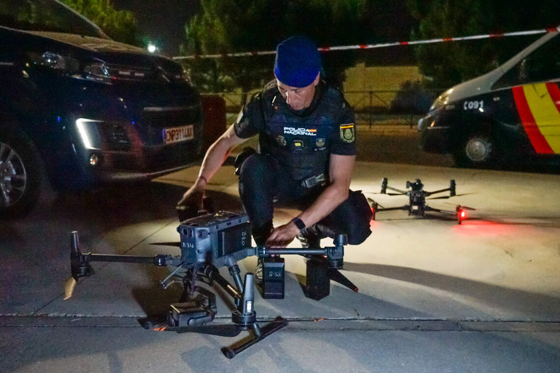 Drones de la Policía Nacional. AYTO. DE TORREJÓN