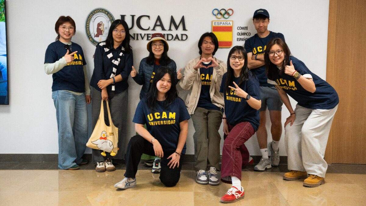 Estudiantes internacionales visitan el Campus UCAM-COE de Torrejón de Ardoz.