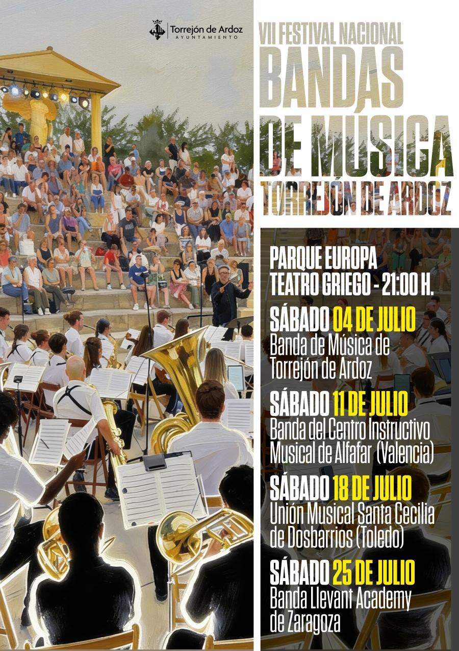 Cartel del VII Encuentro de Bandas de Música 2026.