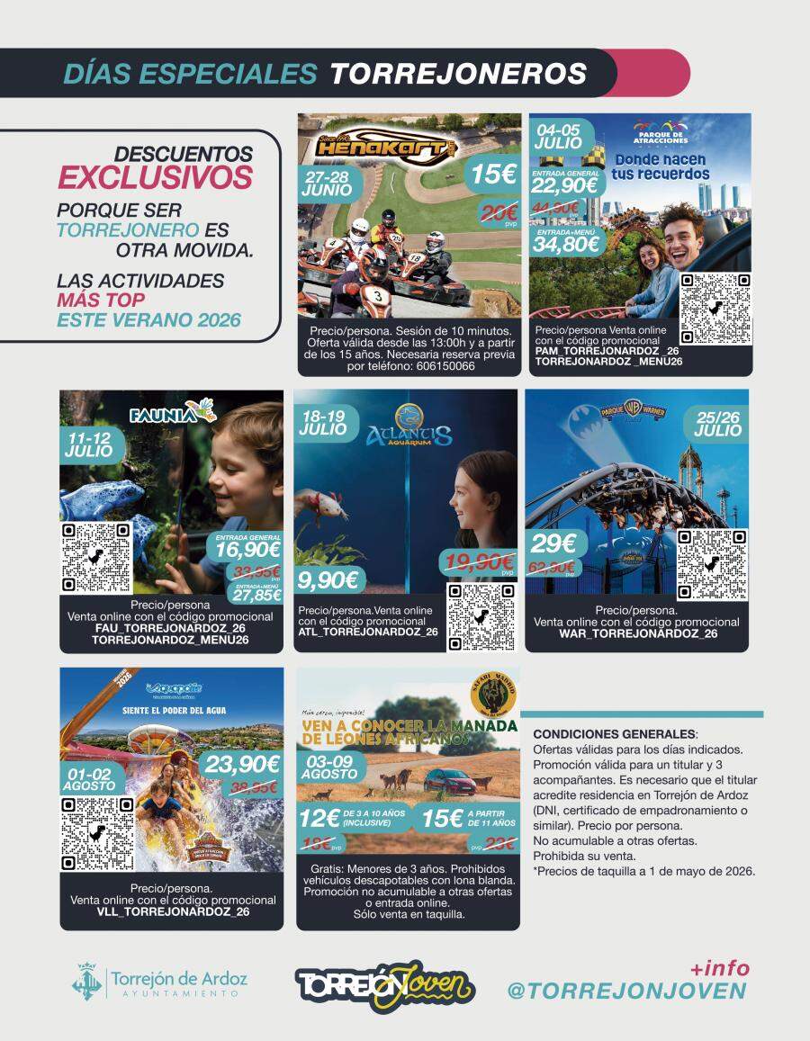 Cartel de la promoción.