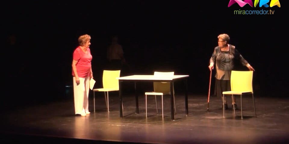 Video- Los abuelos del teatro en San Fernando de Henares