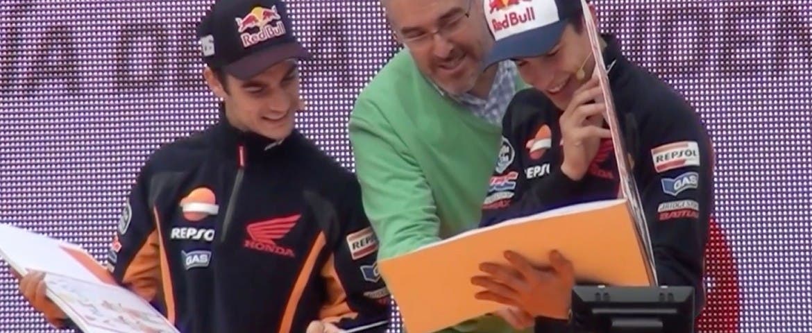 Márquez y Pedrosa en Alcalá