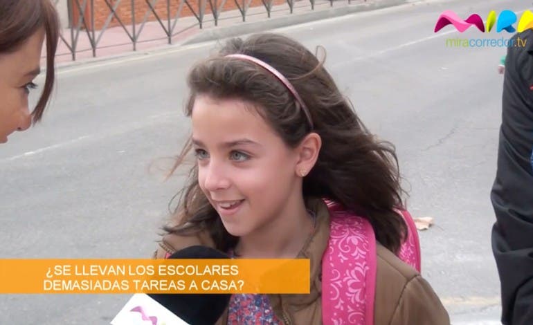 Video- La Calle Opina en Meco: ¿Demasiados deberes para casa?