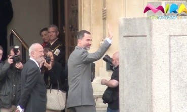 Primera visita de Felipe VI como rey a la Universidad de Alcalá