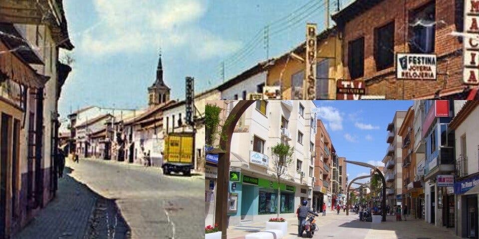 Historia de una fotografía. Calle Enmedio Torrejón. Años 60