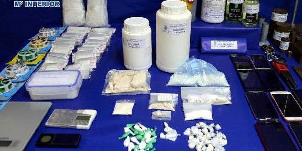 Desmantelado un laboratorio de cocaína en Alcalá. 8 detenidos