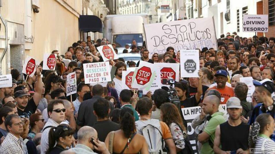 Menos desahucios en Madrid durante 2016