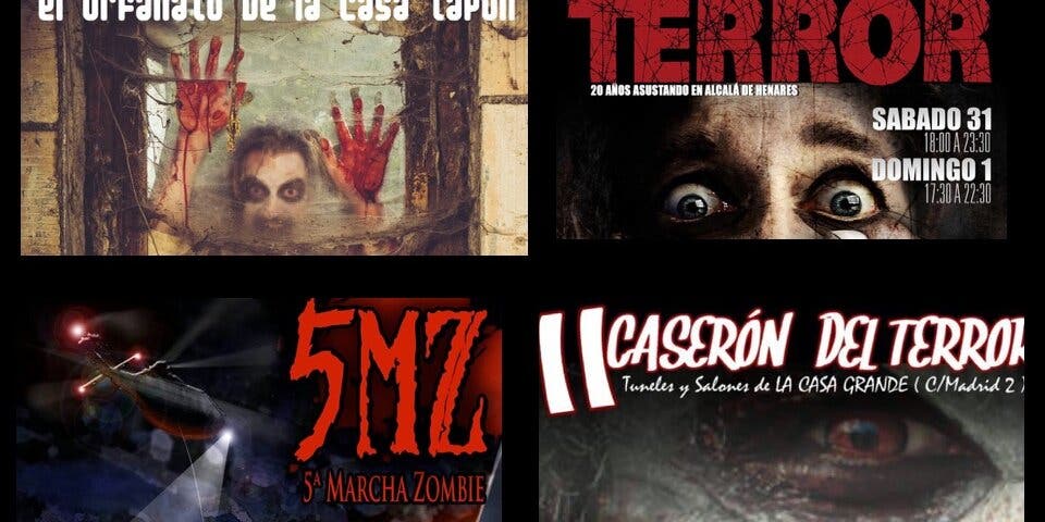 Nuestras propuestas para Halloween: pasajes del terror, marcha zombie…