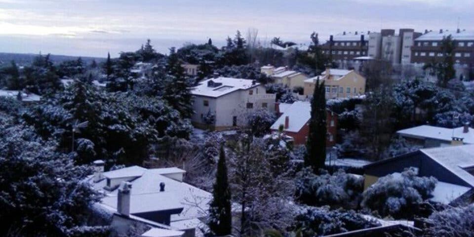 Regresa la nieve a la sierra de Madrid