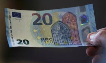 El nuevo billete de 20 euros entrará en circulación el miércoles