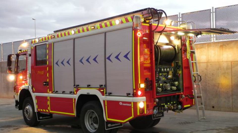 Incendio sin heridos en un piso de Torrejón