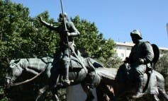 Madrid plantea quitar el monumento a Cervantes de Plaza de España