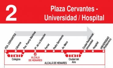 Ojo! Varias líneas de autobuses de Alcalá cambian su recorrido