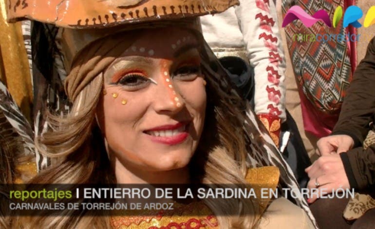 Video- Así se vivió el Entierro de la Sardina en Torrejón 