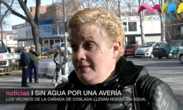 Video- Los vecinos de La Cañada de Coslada llevan horas sin agua 