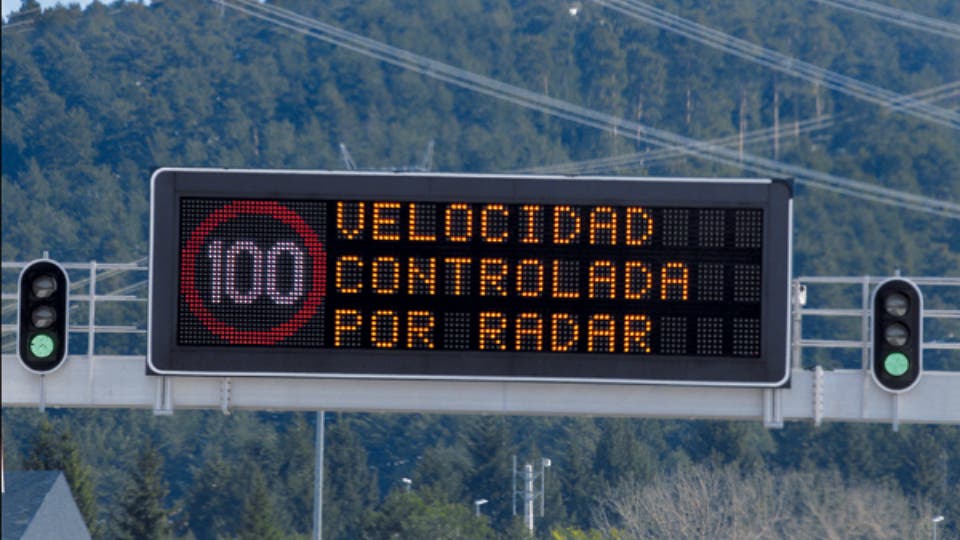 Aumentan las multas por velocidad en las carreteras