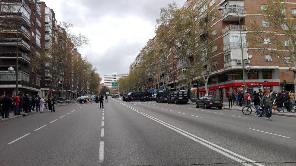 Atraco frustrado a una vivienda en Madrid