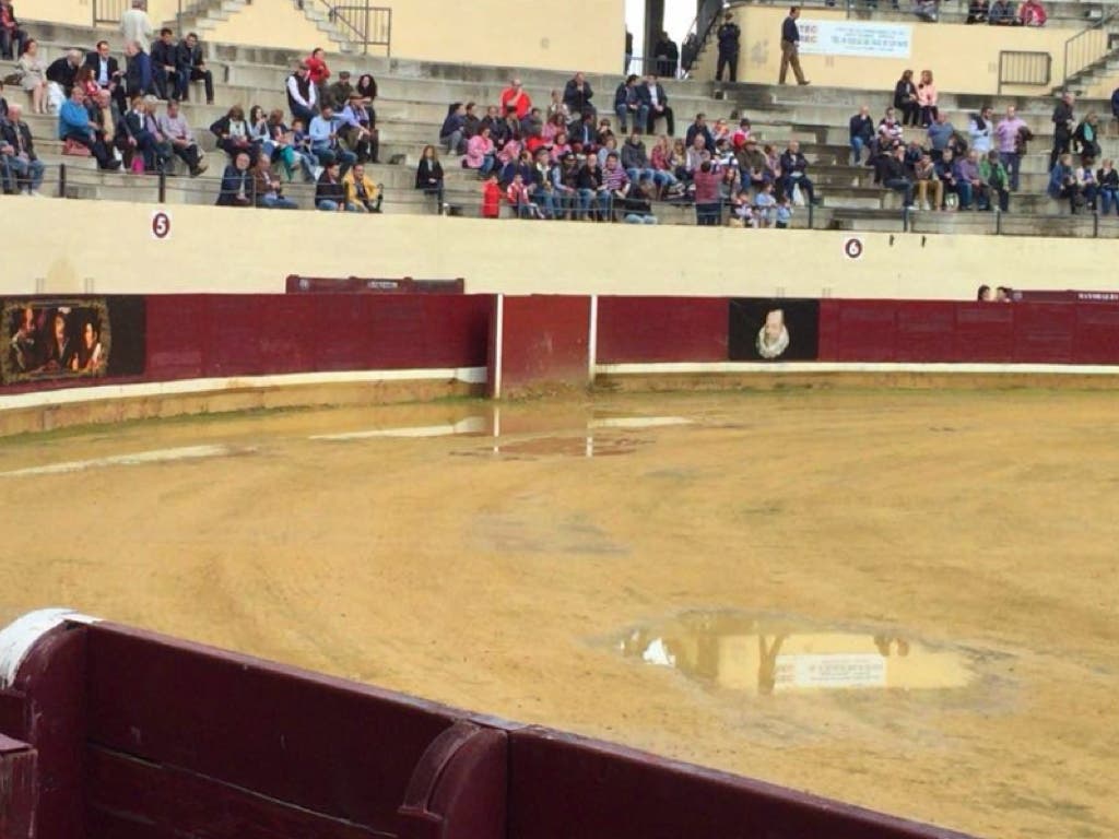 Suspendida por la lluvia la Corrida Cervantina de Alcalá