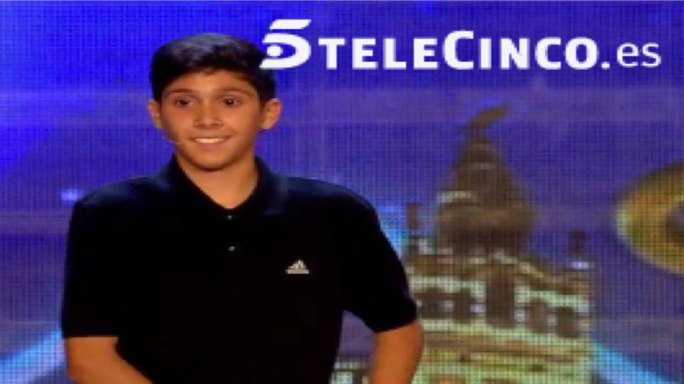 Un niño de Torrejón en las semifinales de Got Talent