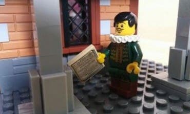 Lego rinde homenaje a Cervantes y a Alcalá en el Museo del Ferrocarril