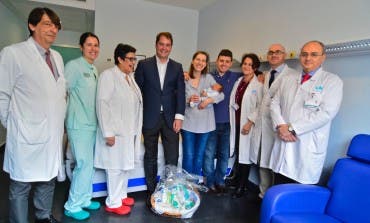 Pelayo, el bebé 9.000 que nace en el Hospital de Torrejón