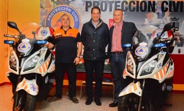 Protección Civil Torrejón estrena motos