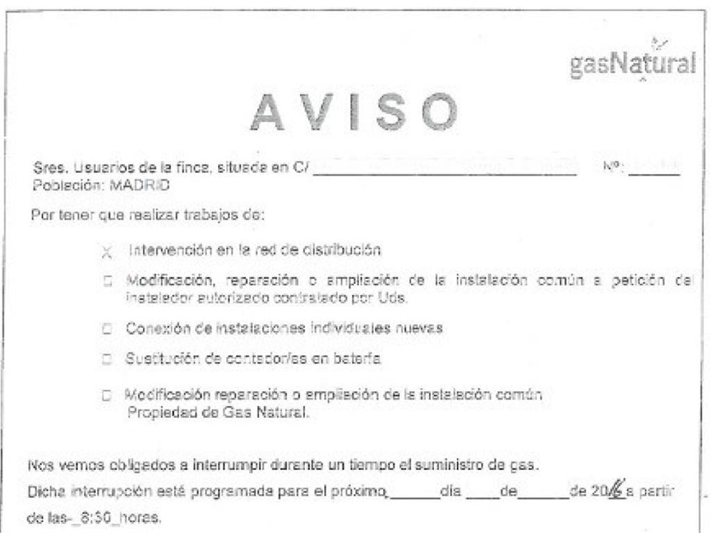 Ojo si recibes este aviso en el buzón… Alertan de posible estafa en Velilla de San Antonio