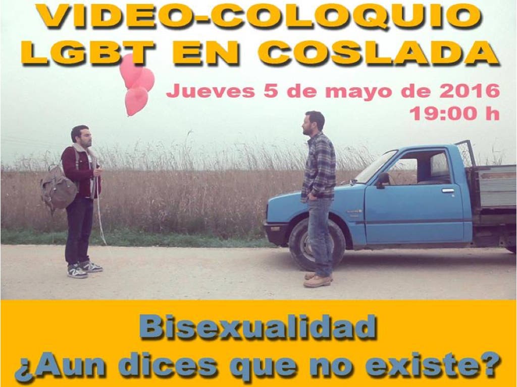 Coslada debate el jueves sobre la bisexualidad