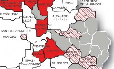 ¿Qué municipios del Corredor del Henares son merengues y cuáles son colchoneros?