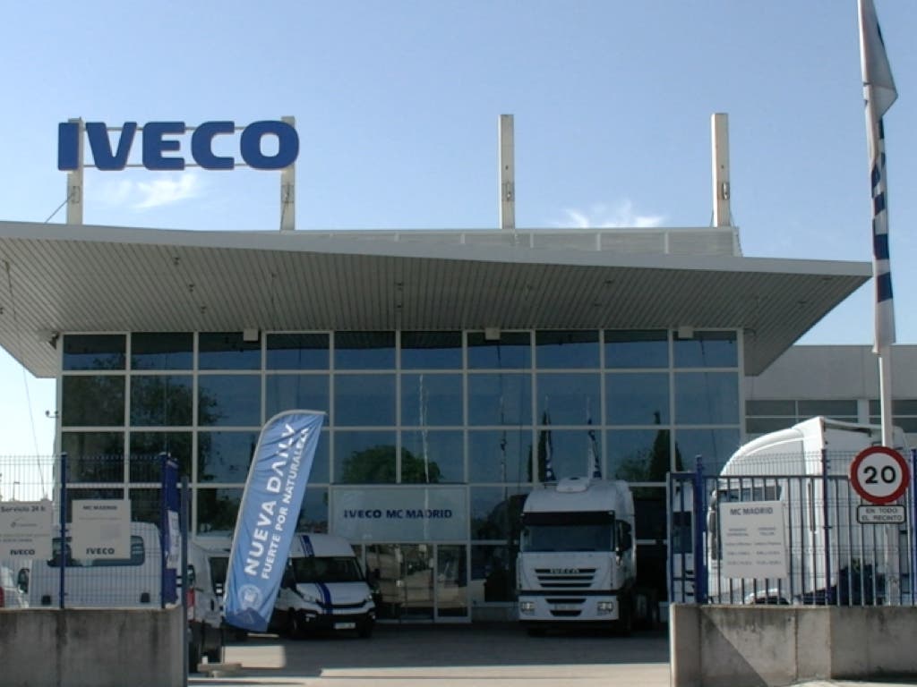 Entramos en el concesionario y taller oficial IVECO del Corredor del Henares, en Coslada