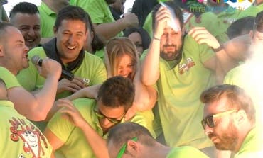 Las Peñas de Sanfer sacan los colores a la alcaldesa en su tradicional Pregón