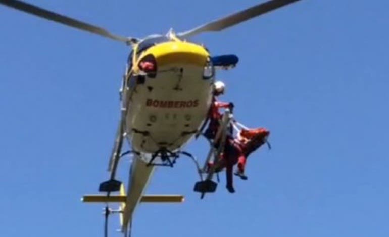 Rescatan a un anciano en un barranco del río Jarama. Llevaba más de un día desaparecido.
