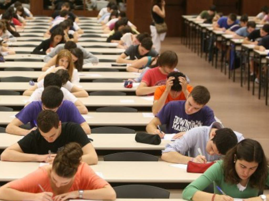 En marcha la Selectividad en la Universidad de Alcalá de Henares