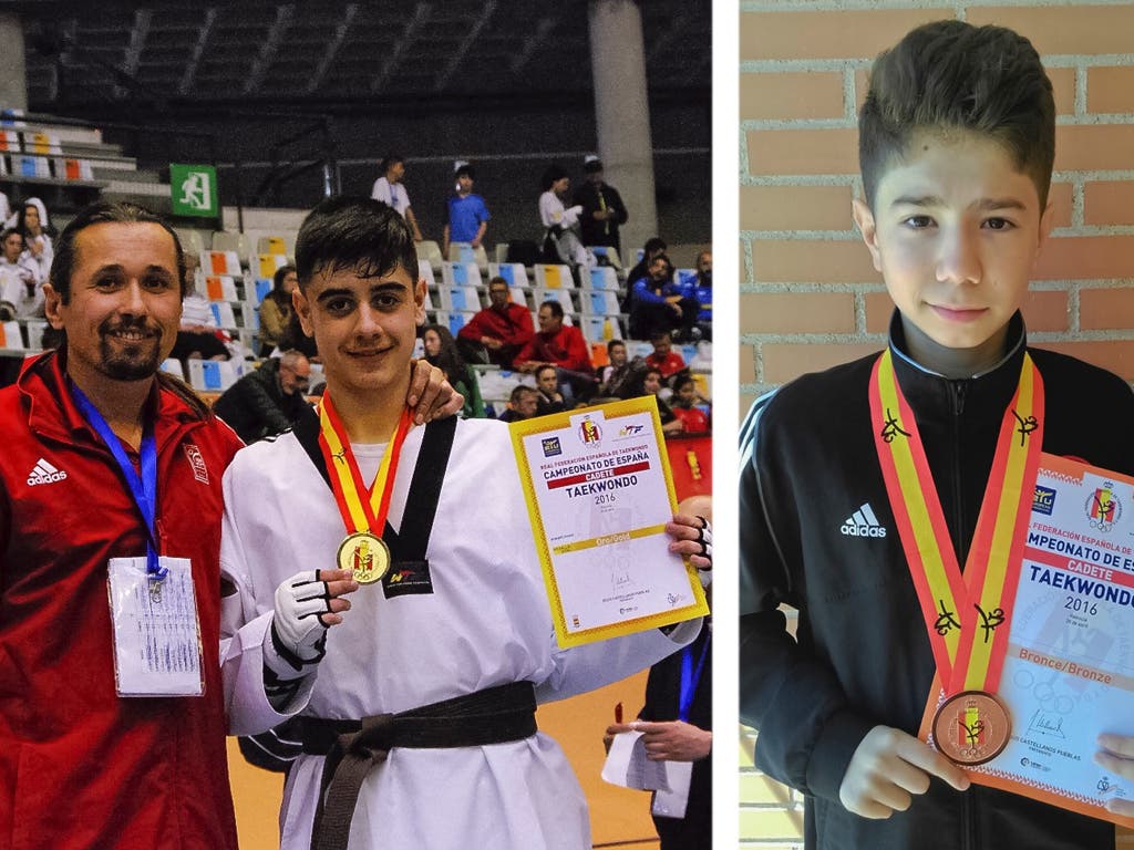 Dos jóvenes de Torrejón, en lo más alto del taekwondo nacional