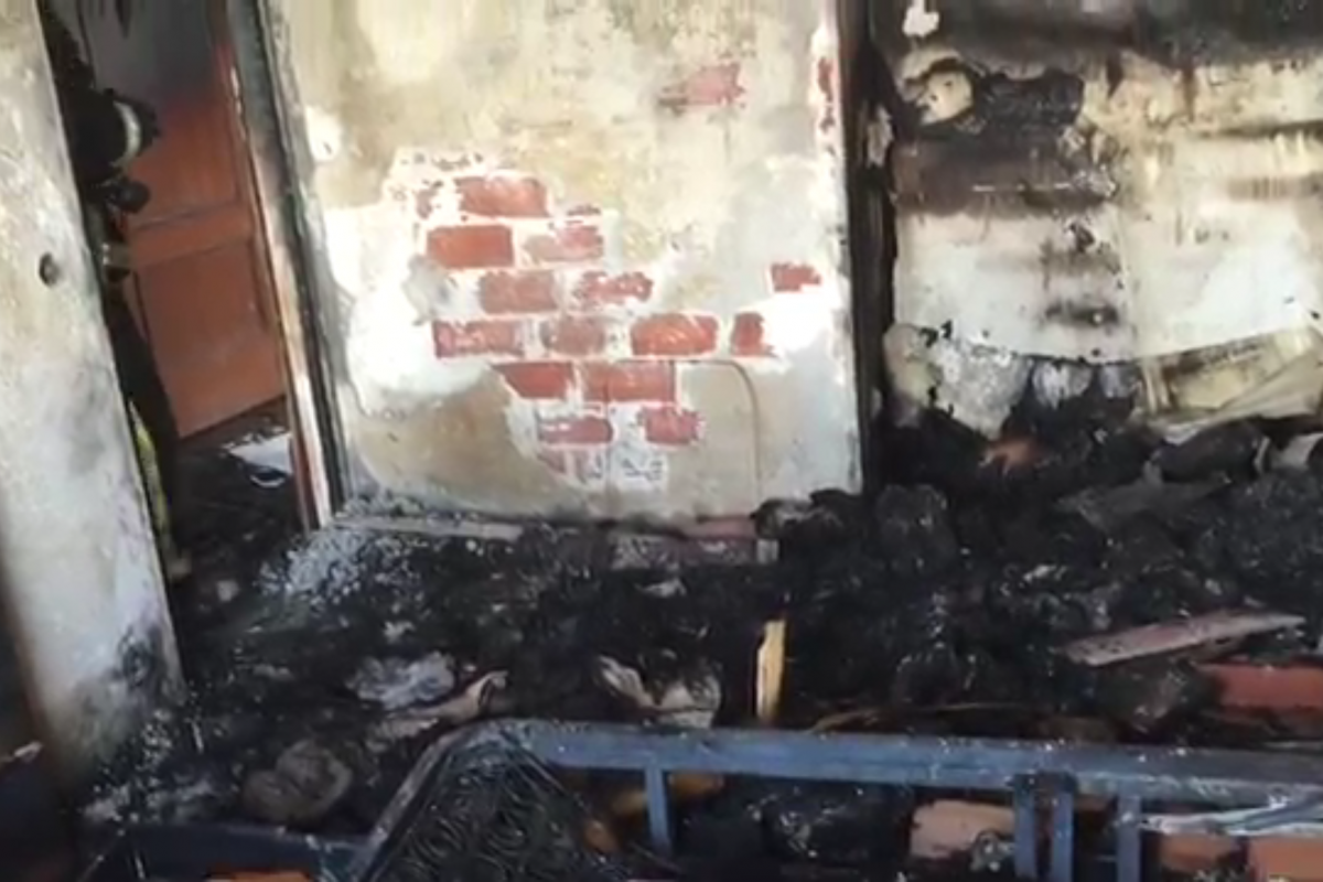 Vídeo sobre la actuación de los Bomberos en el incendio de ayer en Coslada
