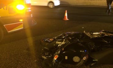 Fallece un motorista en un accidente en la A2, a la altura de Arturo Soria