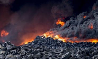 Chiloeches (Guadalajara) albergará algunos de los neumáticos que no ardieron en Seseña