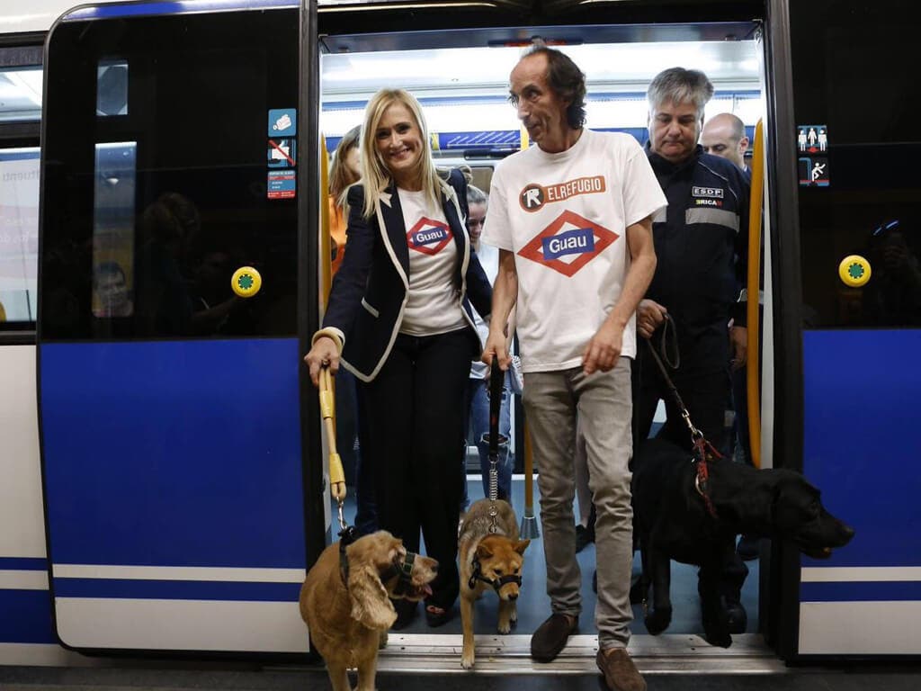 Desde este miércoles los perros podrán viajar en el Metro de Madrid